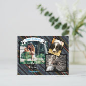 Fotokaart - Needlepoint Design - HAMbyWG Feestdagenkaart (Staand voorkant)