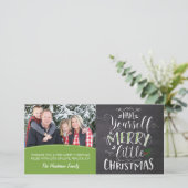 Fotokaart - Prettig Kerstfeest Feestdagenkaart (Staand voorkant)
