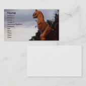 Fotokaart T-Rex Dinosaur Visitekaartje (Voorkant / Achterkant)