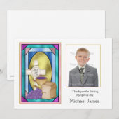 Fotokaart van de eerste Heilige Communistische Sym Kaart (Voorkant / Achterkant)