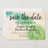 Fotokaart van Hawaii Destination Wedding Save Date Kaart (Achterkant)