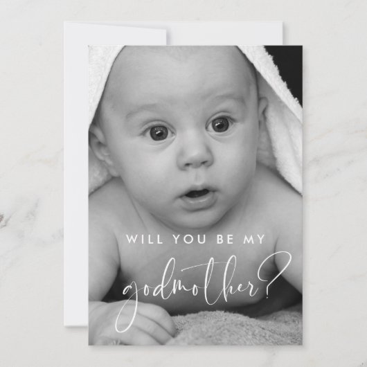 Fotokaart van het voorstel van Elegant en modern G Kaart (Voorkant)