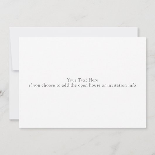 Fotokaart van Trendy Afstudeerder - Faux Gold Kaart (Achterkant)