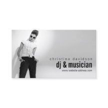 fotokaart voor DJ's, Bands, Musici