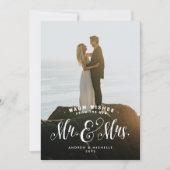 Fotokaart voor feestdagen Pas getrouwd Feestdagenkaart (Voorkant)