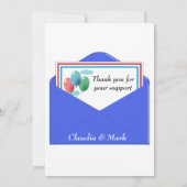 Fotokaart voor geboorteaankondiging kaart (Achterkant)