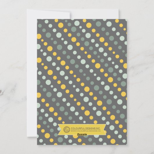 Fotokaart voor hedendaagse Kerstmis Feestdagenkaart (Achterkant)