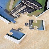 Fotokaart voor het centrum van Austin Texas Legpuzzel (Zijkant)