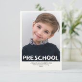 Fotokaart voor kleuterschool Keepsake (Staand voorkant)