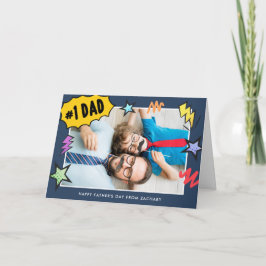 Fotokaart voor komische stijl kaart