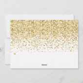 Fotokaart voor Merry & Bright Glitter Feestdagenkaart (Achterkant)