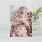 Fotokaart voor moderne godvaders voorstel kaart (Staand voorkant)