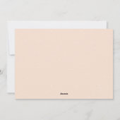 Fotokaart voor snelle zegeningen feestdagenkaart (Achterkant)