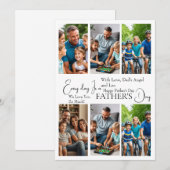 Fotokaart voor Vaderdag op maat Kaart (Voorkant / Achterkant)