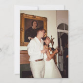 Fotokaart voor Vellum Wedding Invitations Kaart (Voorkant)