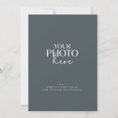 Fotokaart voor Vellum Wedding Invitations Kaart (Voorkant)