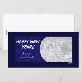 Fotokaart - Vuurwerkontwerp Feestdagenkaart (Voorkant / Achterkant)