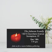 Fotokaart - warme vakantie samenkomst (Staand voorkant)