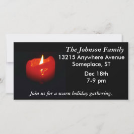 Fotokaart - warme vakantie samenkomst