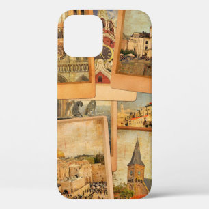  fotokaarten collage. Europa, Midden-Oosten Case-Mate iPhone Case