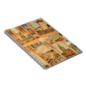  fotokaarten collage. Europa, Midden-Oosten Notitieboek (Rechterzijde)