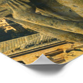 fotokaarten collage. Europa, Midden-Oosten Poster (Hoek)