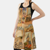 fotokaarten collage. Europa, Midden-Oosten Schort (Insitu)