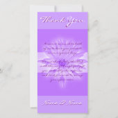 Fotokaarten sjabloon - aanpasbare lelies (Voorkant)