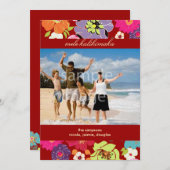 Fotokaarten/ uitnodigingen voor feestdagen (Voorkant / Achterkant)