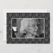 Fotokaarten voor begrafenisherinnering kaart (Voorkant)