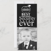 Fotokaarten voor beste Ring Bearer Ever Save The Date (Achterkant)