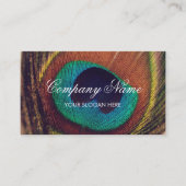 Fotokaartsjabloon voor rooddoekveer visitekaartje (Voorkant)