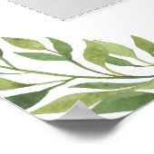 Fotokader voor verjaardagsfeest groen voor fotopro poster (Hoek)