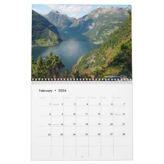 Fotokalender 2016 kalender (Feb 2026)