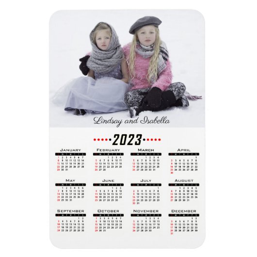 Fotokalender 2023 magneet (Verticaal)