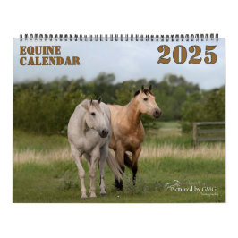 Fotokalender 2025 voor paarden kalender