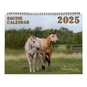 Fotokalender 2025 voor paarden kalender