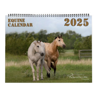 Fotokalender 2025 voor paarden kalender