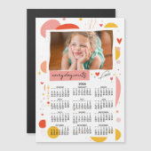 Fotokalender 2026 Elke Dag Telt Magneet (Voorkant / Achterkant)