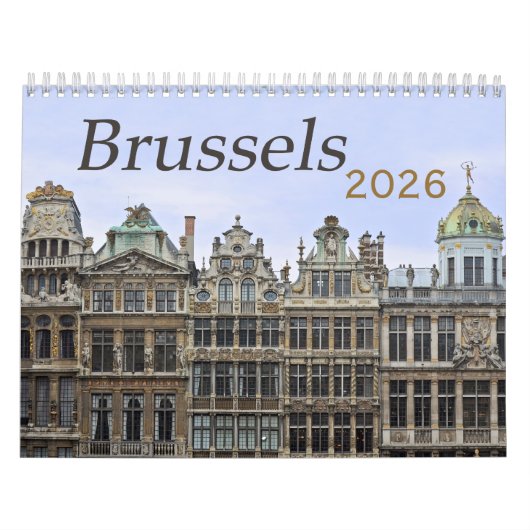 Fotokalender Brussel 2026 Kalender (Hoes)