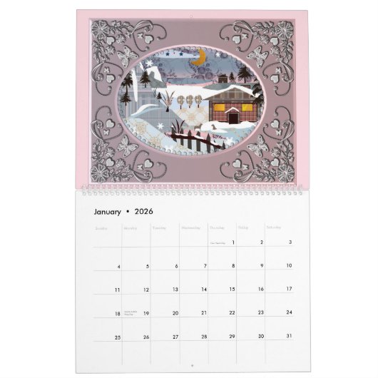 Fotokalender, foto kalender (Jan 2026)