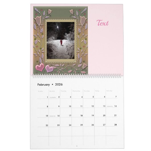 Fotokalender, foto kalender (Feb 2026)