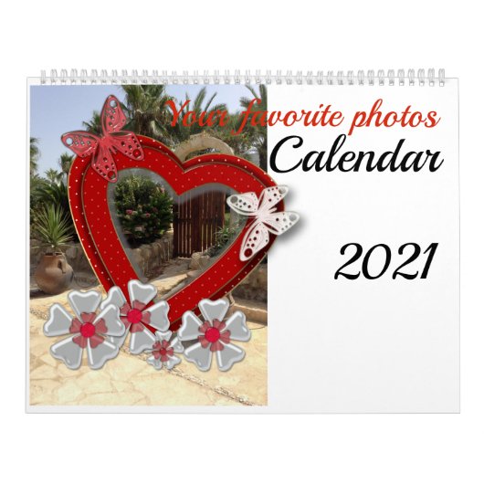 Fotokalender, foto kalender (Hoes)