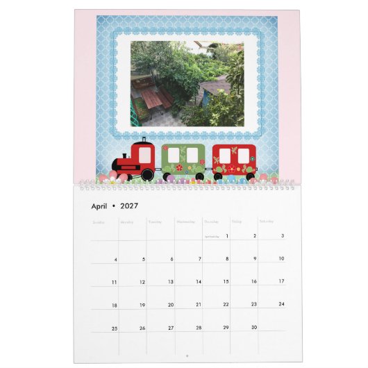 Fotokalender, foto kalender (Apr 2027)