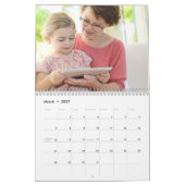 Fotokalender Groot plaatje elke maand Groen Kalender (Mar 2027)