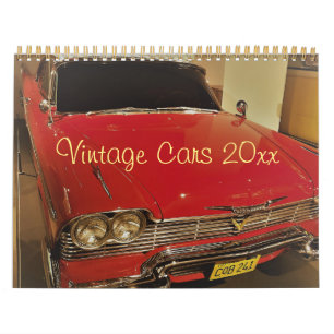 Fotokalender met Vintage Cars Kalender