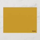 Fotokalender Modern Goud Hart Bewaar de Datum Briefkaart (Achterkant)