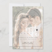 Fotokalender Save The Date Trouwboogkaart (Voorkant)