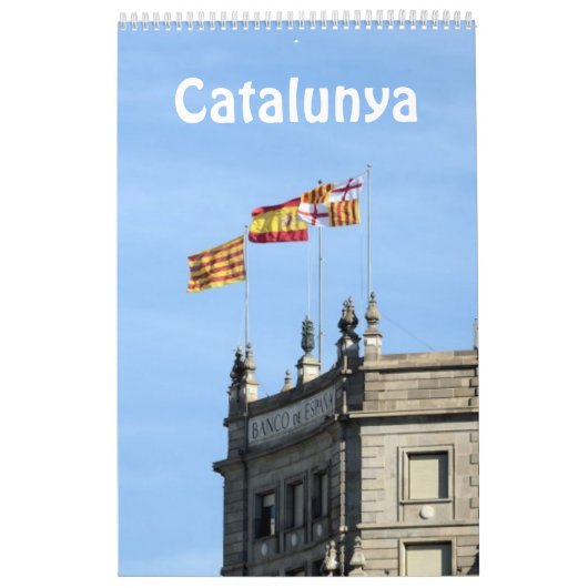 Fotokalender van 12 maanden Catalonië Kalender (Hoes)