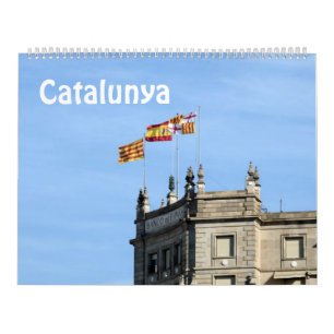 Fotokalender van 12 maanden Catalonië Kalender